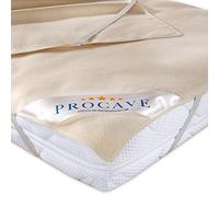 PROCAVE sur-Matelas en Molleton, Protection pour Matelas en 100% Coton, protège-Matelas, alèse pour lit, fabriqué en Allemagne en 120x190cm