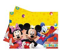 Nappe anniversaire - Disney - Mickey - 120 x 180 cm - Plastique - Multicolore