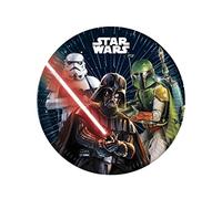 Procos 8 Assiettes en papier Star Wars Galaxy 23 cm - Multicolore - Taille Unique