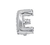 Procos 91254 - Ballon Aluminium Lettre E hélium Ballon Anniversaire décoration Cadeau