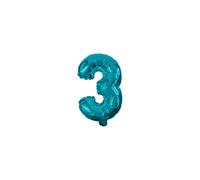 Procos 91521 Ballon gonflable chiffre 3