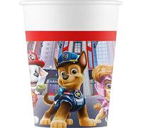 Procos 93508 Lot de 8 gobelets jetables en papier pour fête Paw Patrol The Movie 200 ml