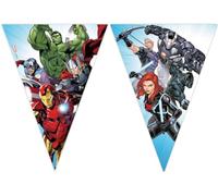 Procos - 93875 Marvel Avengers Infinity Stones Triangle Drapeaux en Papier FSC