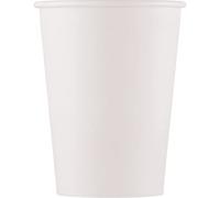 Procos 93895P Lot de 10 gobelets en papier compostables Blanc 200 ml
