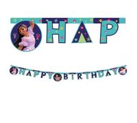Procos Bannière Happy Birthday en Carton Encanto 2 m - Multicolore