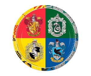 Procos FSC® Mix 93451 Lot de 8 assiettes jetables en papier pour anniversaire d'enfant Motif Harry Potter 23 cm