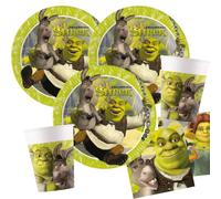 Procos Kit de fête Shrek 36 pièces pour 8 enfants