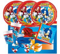 Procos Kit de fête Sonic le Hérisson 37 pièces