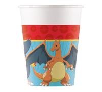 Procos Lot de 8 gobelets en carton Pokémon
