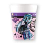 PROCOS Monster High Lot de 8 gobelets en papier 200 ml