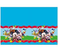 Procos - Nappe Plastique Disney Mickey Rock The House (180 x 120 cm), Multicolore, 93825