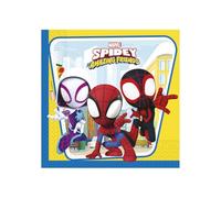 Procos Spidey And His Amazing Friends Lot de 20 serviettes de table 33 x 33 cm