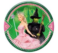 Procos Wicked Party Lot de 8 assiettes jetables en carton pour fête d'anniversaire d'enfant 23 cm