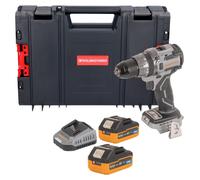 Procraft CD20Abb Perceuse-visseuse sans fil 20 V 85 Nm + 2x batterie 4,0 Ah + chargeur + boîte à outils RHINO