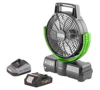 Procraft CF20bb Ventilateur à batterie 20 V 235 mm + 1x batterie 2,0 Ah + chargeur
