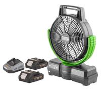 Procraft CF20bb Ventilateur sans fil 20 V 235 mm + 2x batterie 2,0 Ah + chargeur