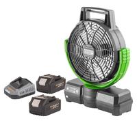 Procraft CF20bb Ventilateur sans fil 20 V 235 mm + 2x batterie 4,0 Ah + chargeur