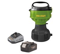 Procraft CPN22bb Pompe flottante à batterie 20 V 3200 l/h + 1x batterie 4,0 Ah + chargeur
