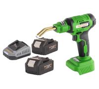 Procraft CS40-bb Soudeuse sur batterie pour plastiques 20 V 600 °C 0,7 - 1,1 A + 2x batterie 4,0 Ah + chargeur + coffret