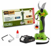 Procraft ES28Li bb Batterie sécateur de jardin 20 V 25 mm + 1x batterie 2,0 Ah - sans chargeur