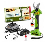 Procraft ES28Li bb Sécateur sans fil 20 V 25 mm + 1 batterie 2,0 Ah + chargeur