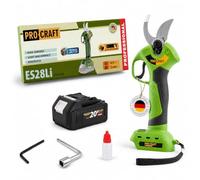 Procraft ES28Li bb Sécateur sans fil 20 V 25 mm + 1 batterie 4,0 Ah