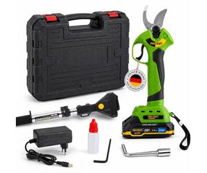 Procraft ES28Li élagueur sans fil 20 V Brushless + 1x batterie 2,0 Ah + chargeur + coffret