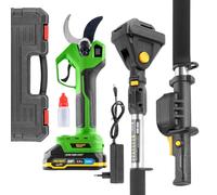 Procraft ES32Li élagueur sans fil 20 V Brushless + 1x batterie 2,0 Ah + chargeur + coffret