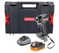 Procraft ID20Abb hoc sans fil 20 V 180 Nm 1/4" + 1x batterie 4,0 Ah + chargeur + boîte à outils RHINO