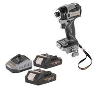 Procraft ID20Abb hoc sans fil 20 V 180 Nm 1/4" + 2x batterie 2,0 Ah + chargeur