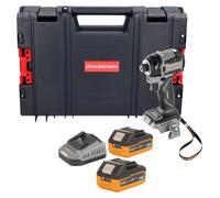 Procraft ID20Abb hoc sans fil 20 V 180 Nm 1/4" + 2x batterie 4,0 Ah + chargeur + boîte à outils RHINO