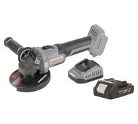 Procraft Industrial AG125Abb Meuleuse d'angle sans fil 20 V 125 mm Brushless + 1x batterie 2,0 Ah + chargeur