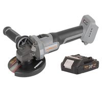 Procraft Industrial AG125Abb Meuleuse d'angle sans fil 20 V 125 mm Brushless + 1x batterie 2,0 Ah - sans chargeur
