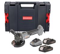Procraft Industrial AG125Abb Meuleuse d'angle sans fil 20 V 125 mm Brushless + 2x batterie 2,0 Ah + chargeur + boîte à outils RHINO
