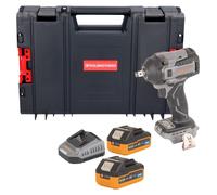 Procraft Industrial IW550Abb hoc sans fil 20 V 550 Nm 1/2" + 2x batterie 4,0 Ah + chargeur + RHINO Toolcase