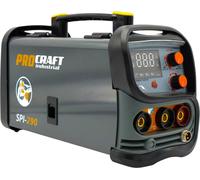 Procraft industrial SPI-290 Poste de soudage combiné inverter 3,8 kW fil fourré Co Flux MMA TIG Lift