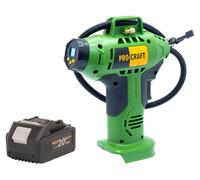Procraft LK20 Compresseur à batterie 20 V 11 bar + 1x batterie 4,0 Ah - sans chargeur