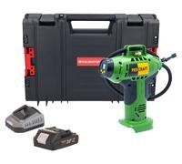 Procraft LK20 Compresseur sur batterie 20 V 11 bar + 1x batterie 2,0 Ah + chargeur + boîte à outils RHINO