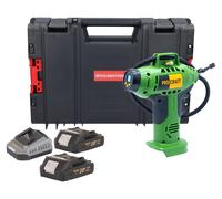 Procraft LK20 Compresseur sur batterie 20 V 11 bar + 2x batterie 2,0 Ah + chargeur + boîte à outils RHINO