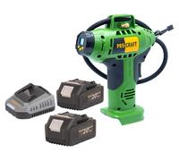 Procraft LK20 Compresseur sur batterie 20 V 11 bar + 2x batterie 4,0 Ah + chargeur