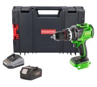 Procraft PA18ProBL-BB Perceuse-visseuse à percussion sans fil 20 V 180 Nm Brushless + 1x batterie 4,0 Ah + chargeur + boîte à outils RHINO