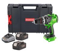 Procraft PA18ProBL-BB Perceuse-visseuse à percussion sans fil 20 V 180 Nm Brushless + 2x batterie 4,0 Ah + chargeur + boîte à outils RHINO