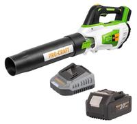 Procraft PB20 Souffleur de feuilles sans fil 20 V TURBO + 1x batterie 4,0 Ah + chargeur