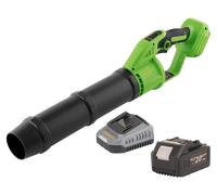 Procraft PB24b Souffleur de feuilles sans fil 20 V Brushless + 1x batterie 4,0 Ah + chargeur