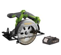 Procraft PCA32-BB Scie circulaire portative sans fil 20 V 165 mm Brushless + 1x batterie 2,0 Ah - sans chargeur