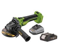 Procraft PGA22-BB Meuleuse d'angle sans fil 20 V 125 mm Brushless + 1x batterie 2,0 Ah + chargeur