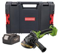 Procraft PGA22-BB Meuleuse d'angle sans fil 20 V 125 mm Brushless + 1x batterie 4,0 Ah + boîte à outils RHINO - sans chargeur