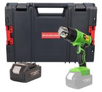 Procraft PH24bb Pistolet à air chaud sur batterie 20 V 50 - 550 °C + 1x batterie 4,0 Ah + RHINO Toolcase - sans chargeur