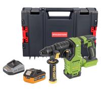 Procraft PHA30bb Marteau perforateur sans fil 20 V 2,8 J SDS plus Brushless + 1x batterie 4,0 Ah + chargeur + boîte à outils RHINO