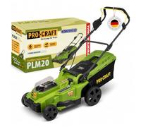 Procraft PLM20bb Tondeuse à gazon sans fil 40 V (2 x 20 V) 370 mm Brushless Solo - Sans batterie, sans chargeur